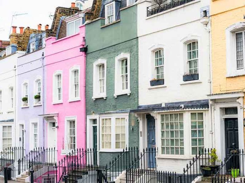 Pastel Houses